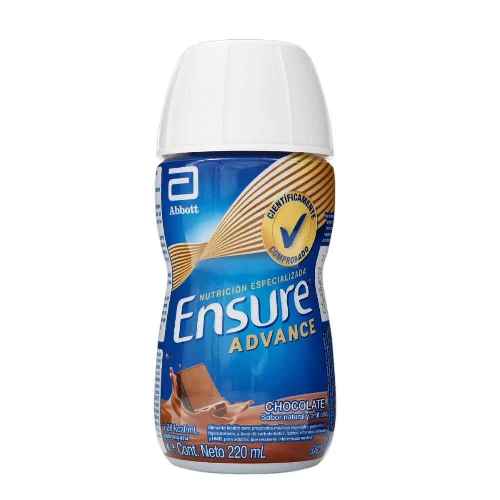 100026862.jpg ENSURE ADVANCE LIQ RPB CHOCOLAT 220ML - Imagen 1