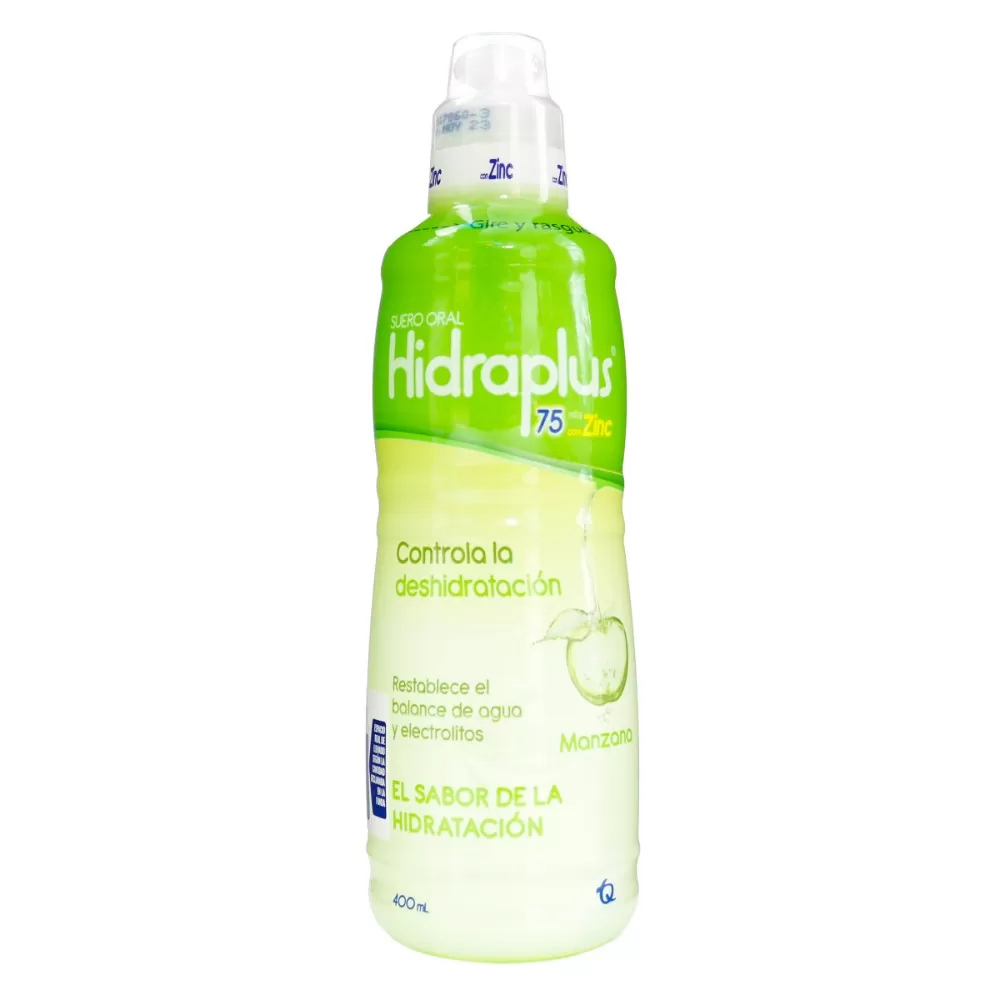 HIDRAPLUS 75 ZINC MANZANA 400 ML - Imagen 1