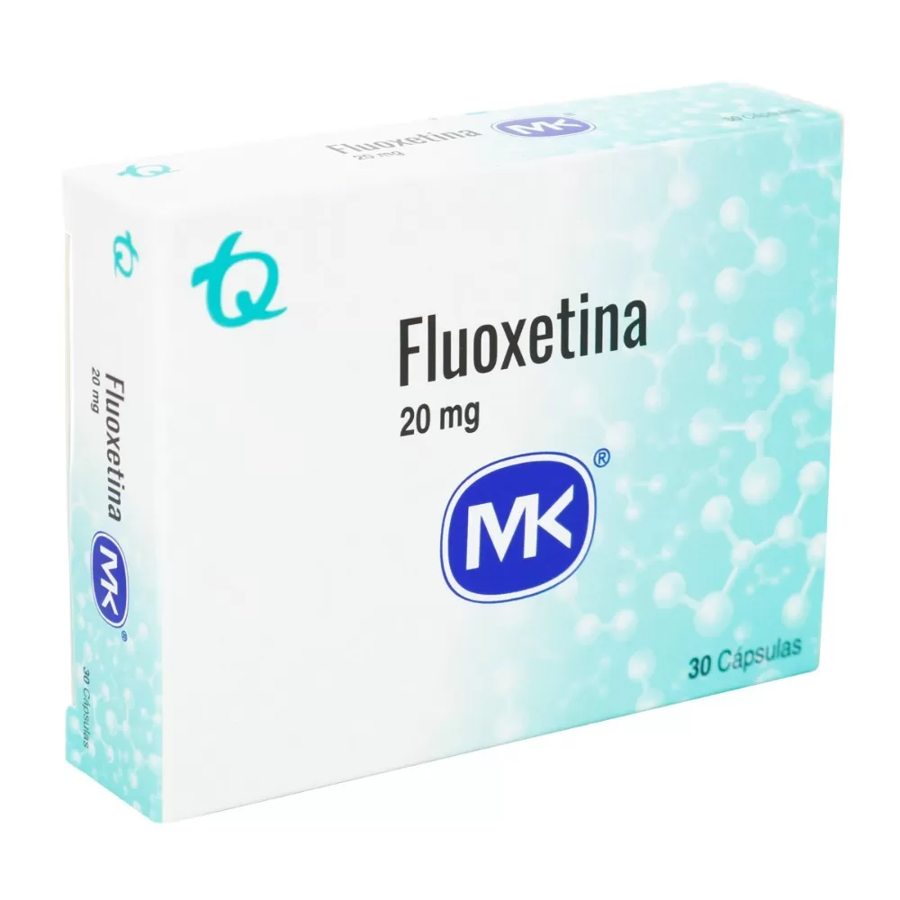 FLUOXETINA 20 MG 30 CAPSULAS MK - Imagen 1