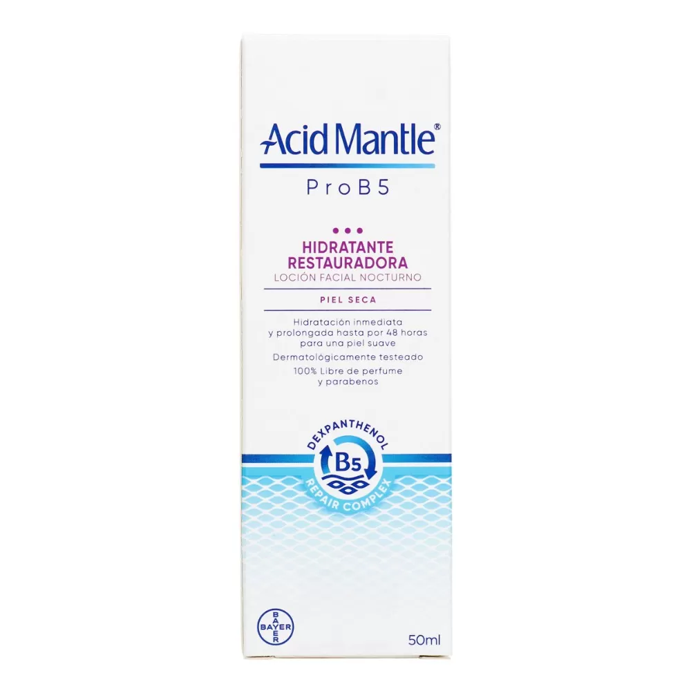 ACID MANTLE PRO B5 L.FACIAL NOCHE 50 ML - Imagen 1
