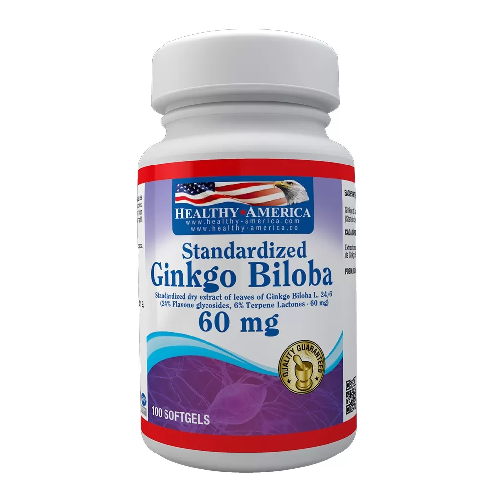 1630.jpg GINKGO BILOBA 60 MG X 100 SOFTG HEALTHY* - Imagen 1