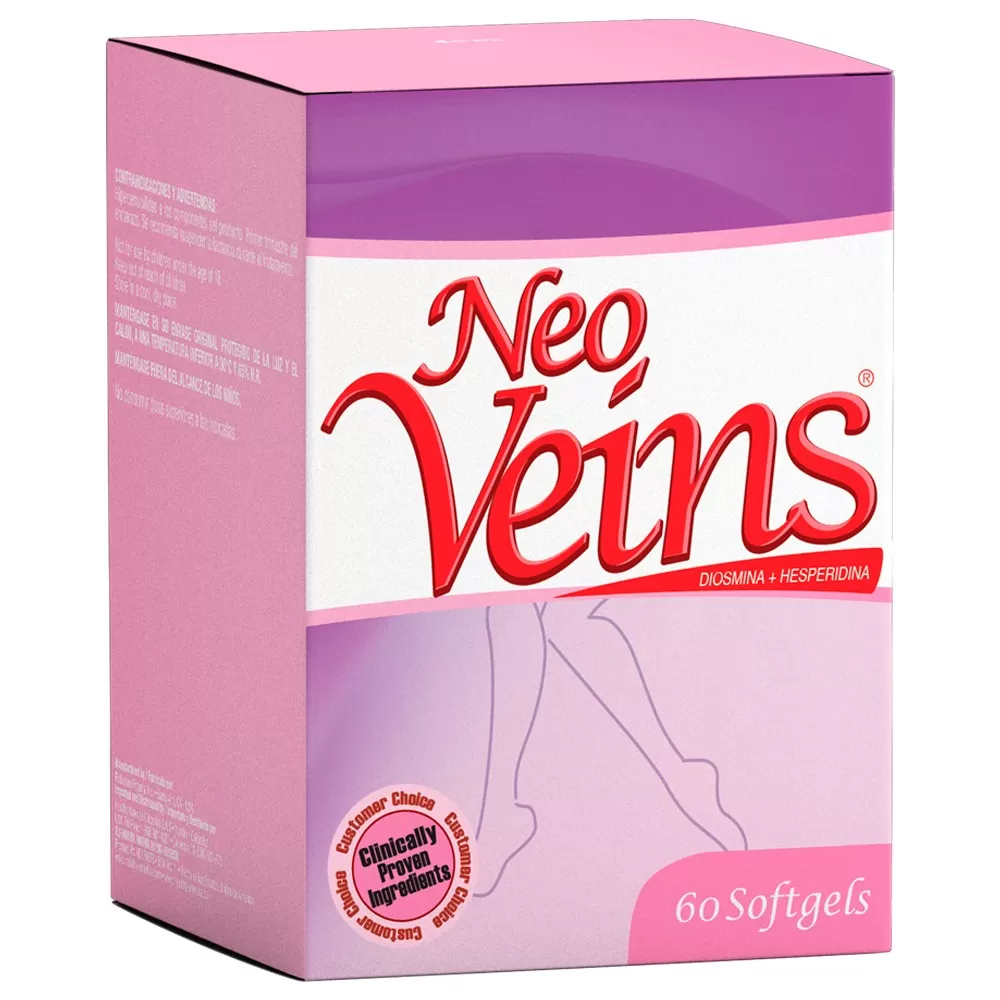 1768.jpg NEO VEINS 500MG X 60 HEALTHY - Imagen 1