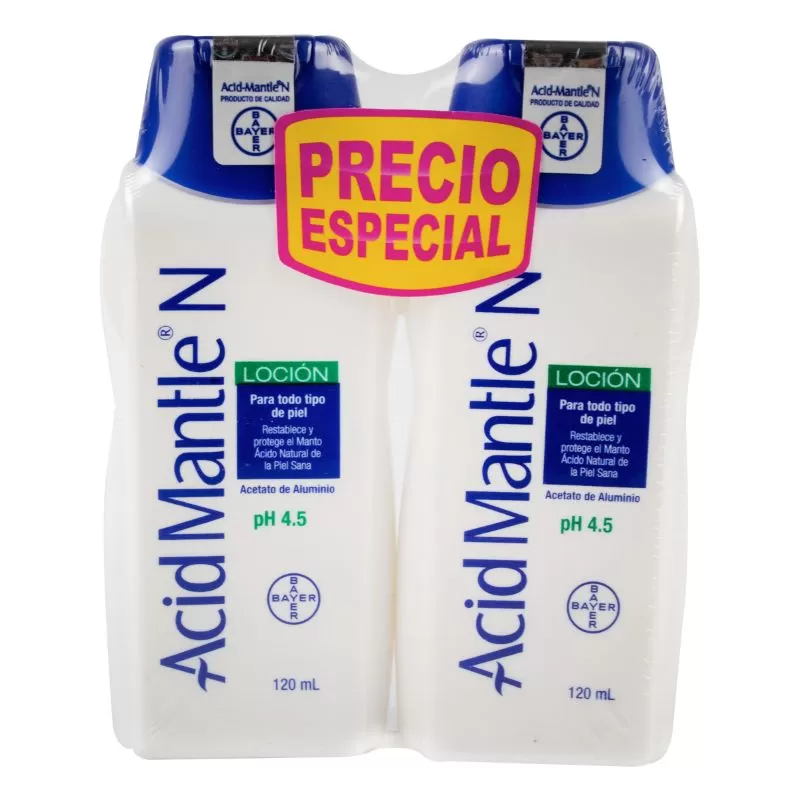 2 ACID MANTLE N LOCION 120 ML P.E - Imagen 1