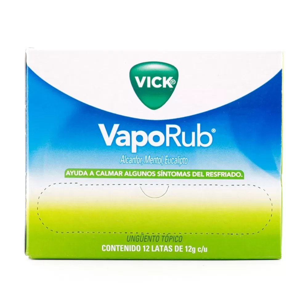 VICK VAPORUB 12 GR - Imagen 1