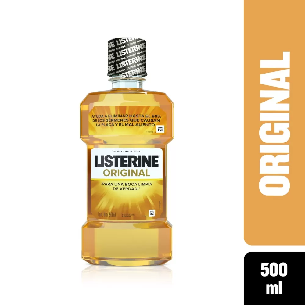 200003799.jpg LISTERINE ORIGINAL 500 ML - Imagen 1