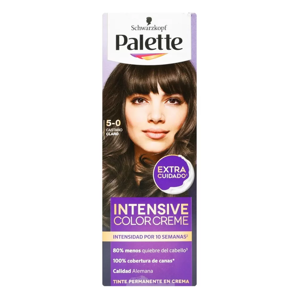 PALETTE CREM TUBO 5-0 CASTANO CLARO - Imagen 1