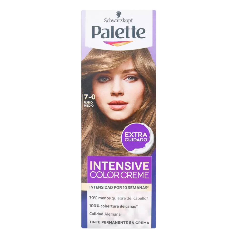 PALETTE CREM TUBO 7-0 RUBIO MEDIO - Imagen 1