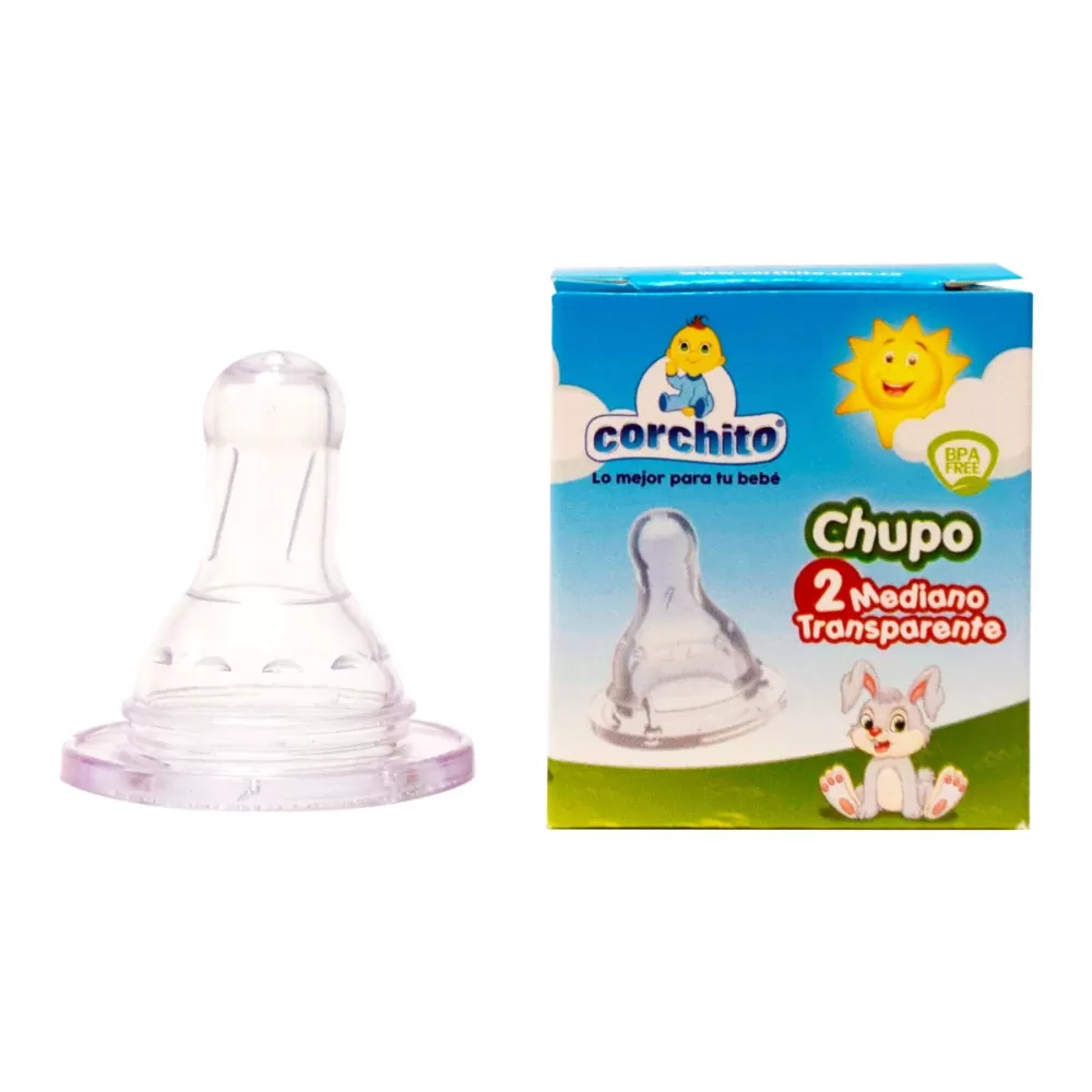 200010030.jpg CHUPO CORCHITO BLANCO # 2 MED. - Imagen 1