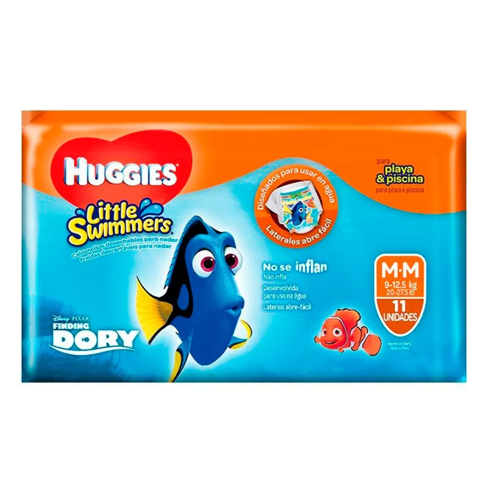 200011517.jpg HUGGIES LITTLE SWIME.P-M 11 UND - Imagen 1