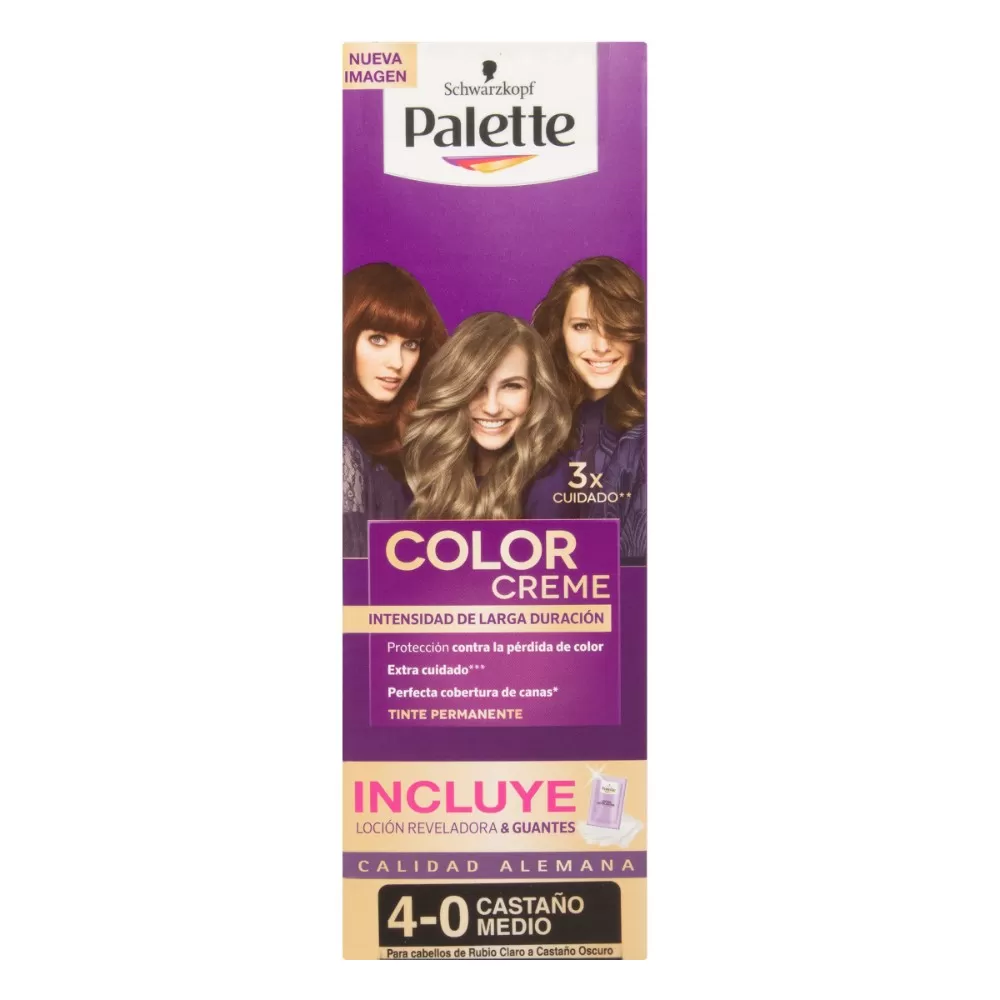 PALETTE CREM TUBO 4-0 CASTANO MEDIO - Imagen 1