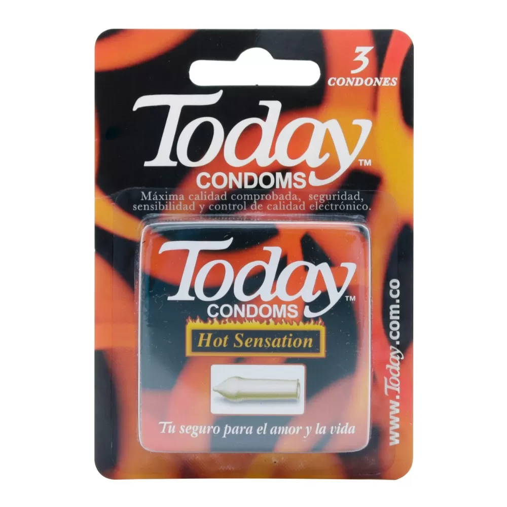 200015118.jpg PRESERVAT.TODAY HOT SENSATION 3 UDS - Imagen 1