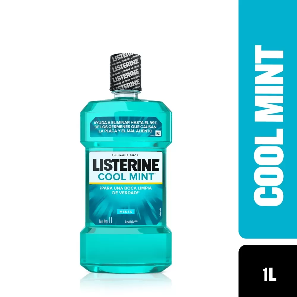 LISTERINE COOL MINT 1000 ML - Imagen 1