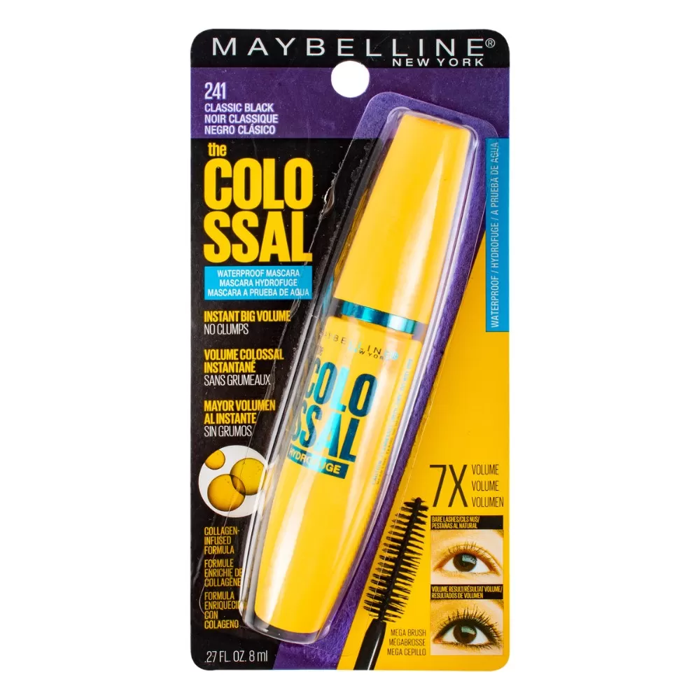 PESTANINA VOLUM EXPRESS COLOSSAL BLACK - Imagen 1
