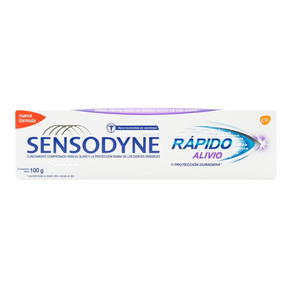 SENSODYNE RAPIDO ALIVIO 100GR - Imagen 1