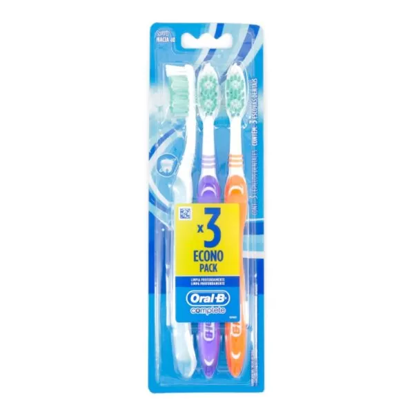 CEP.ORAL-B COMPLETE 40 SUAVE TRIPACK - Imagen 1