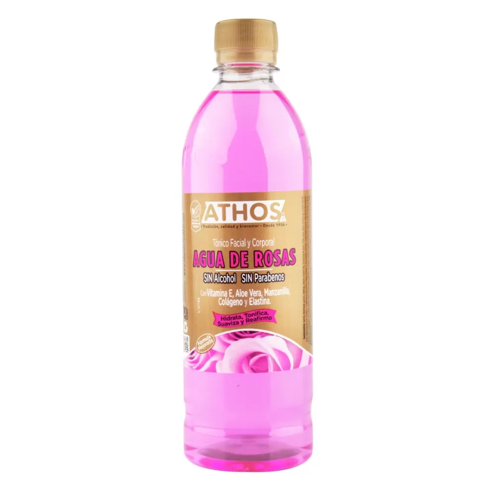 AGUA DE ROSAS 500 ML ATH - Imagen 1