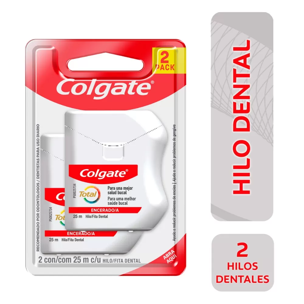2.HILO DEN.COLGATE TOTAL 25MTS GTS 12.5M - Imagen 1