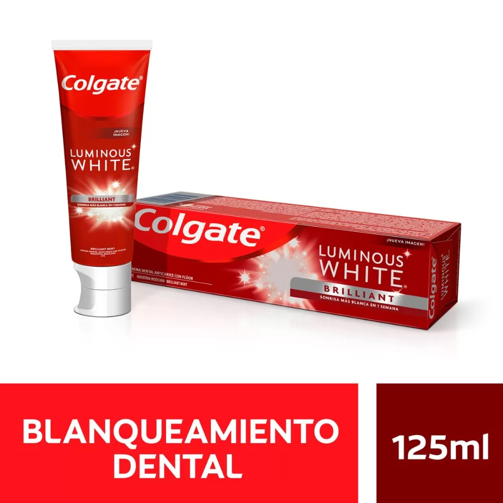 200026532.jpg COLGATE LUMINOUS WHITE BRILLIANT  125 ML - Imagen 1