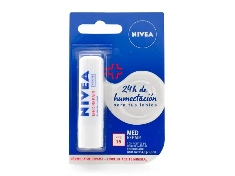 200026835.jpg PROT.LABIAL NIVEA LIP CARE MED FPS 15 - Imagen 1
