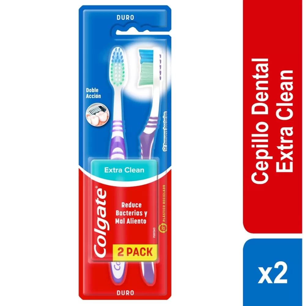 2 CEP.COLGATE EXTRA CLEAN DURO P.E - Imagen 1