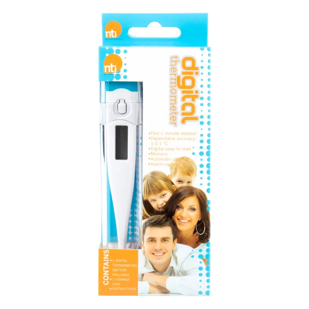 TERMOMETRO ADULTO DIGITAL NTI CAJA AZUL - Imagen 1