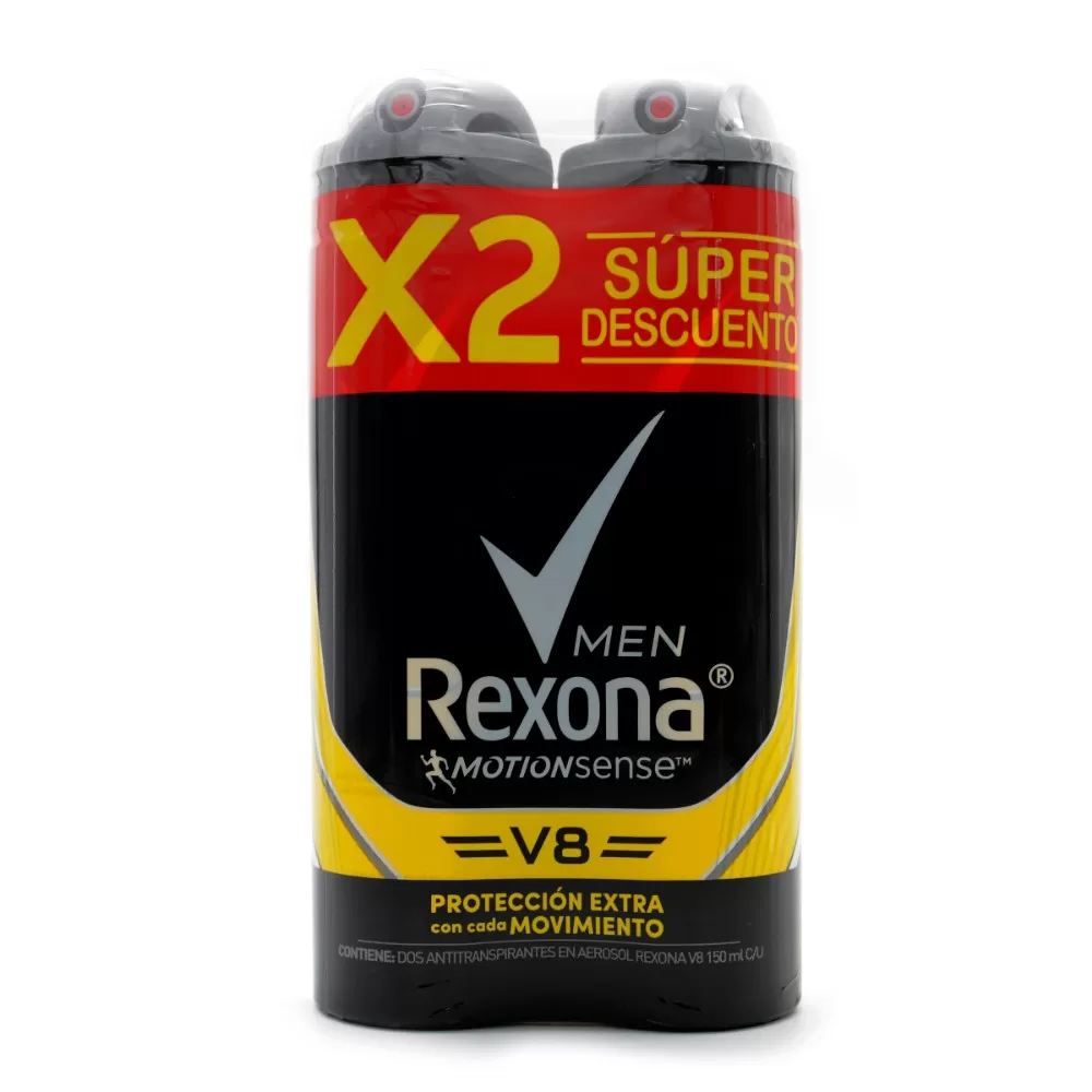 200032275.jpg 2 DTE.REXONA SPRAY MEN V8 89GR SUPER OFE - Imagen 1