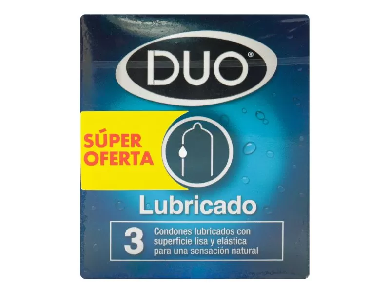 PRESERVAT.DUO NORMAL LUBRICADO 3 UND S.O - Imagen 1