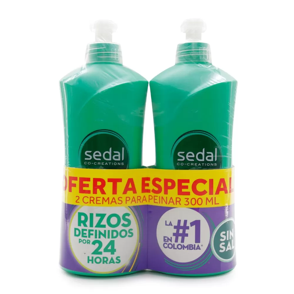 2 CRE.P.PEINAR SEDAL RIZ.DEFINIDOS 300ML - Imagen 1