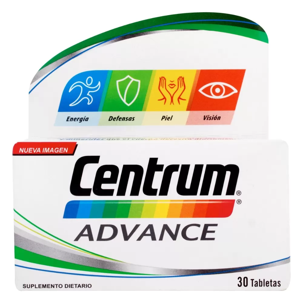 200034959.jpg CENTRUM ADVANCE 30 TABLETAS - Imagen 1