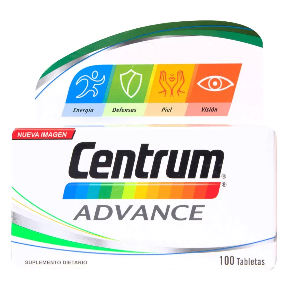 200034960.jpg CENTRUM ADVANCE 100 TABLETAS - Imagen 1