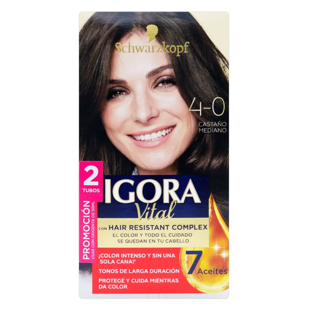 IGORA VITAL D.TUBO 4-0 CASTANO MEDIO - Imagen 1