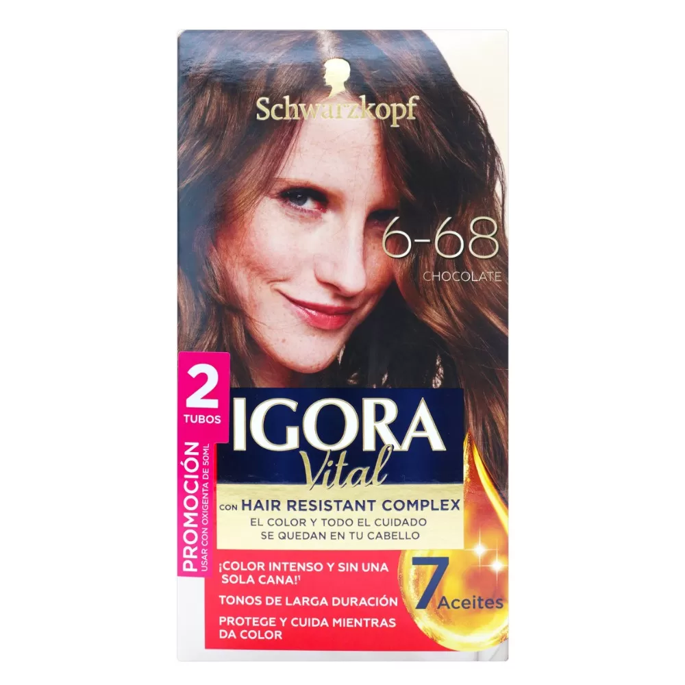 IGORA VITAL D.TUBO 6-68 CHOCOLATE - Imagen 1