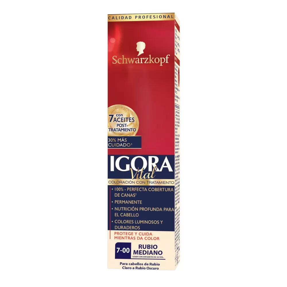 200035126.jpg IGORA VITAL TUBO 7-00 RUBIO MEDIANO - Imagen 1