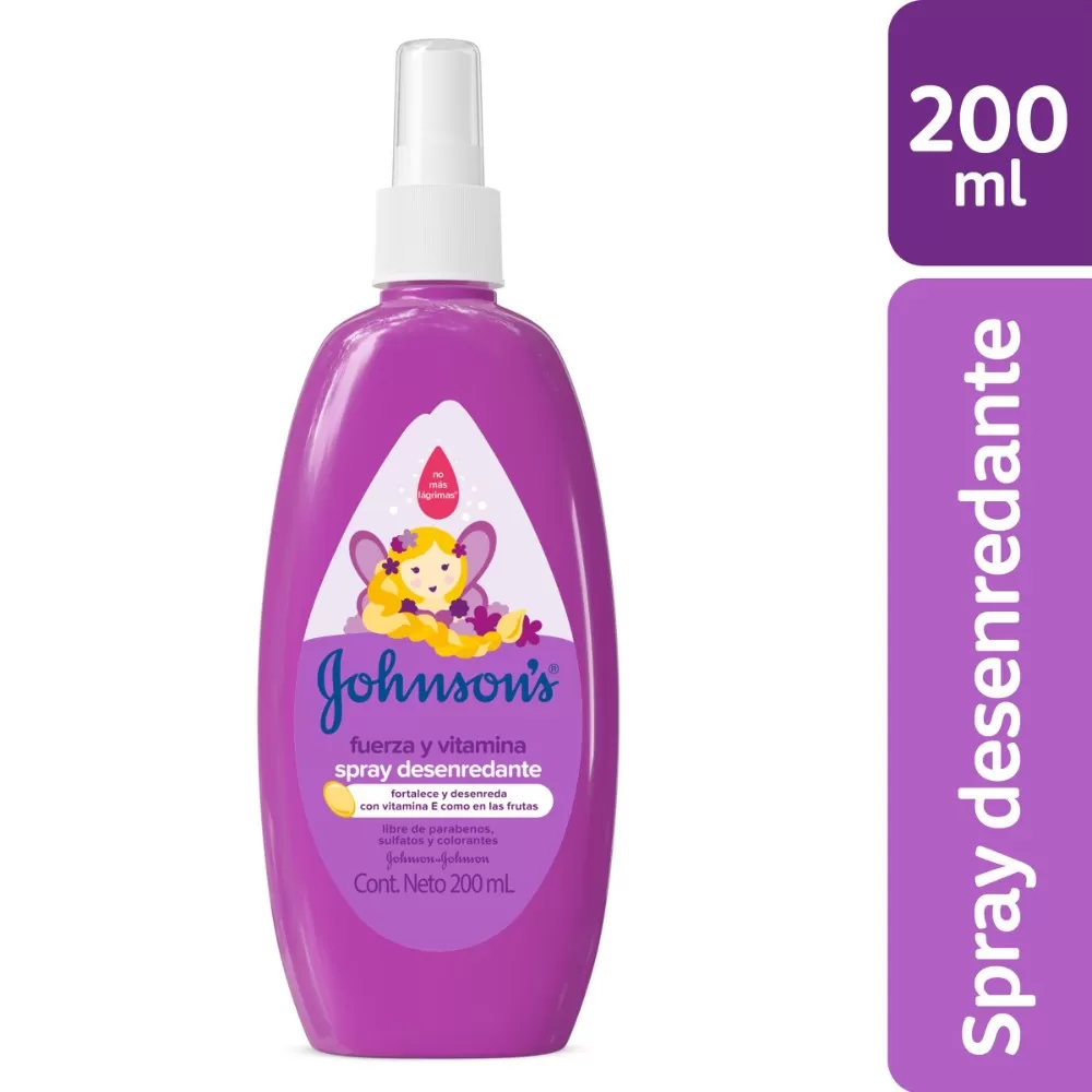 SPRAY JJ BABY FUERZA Y VITAMINA E 200 ML - Imagen 1
