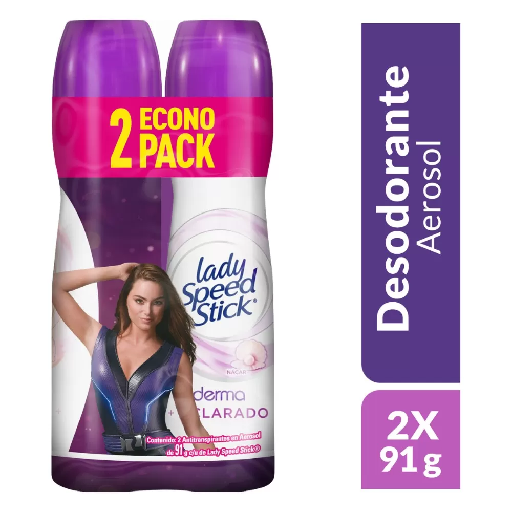 2 DTE.LADY SPRAY DERMA ACLARAD.91GR PACK - Imagen 1