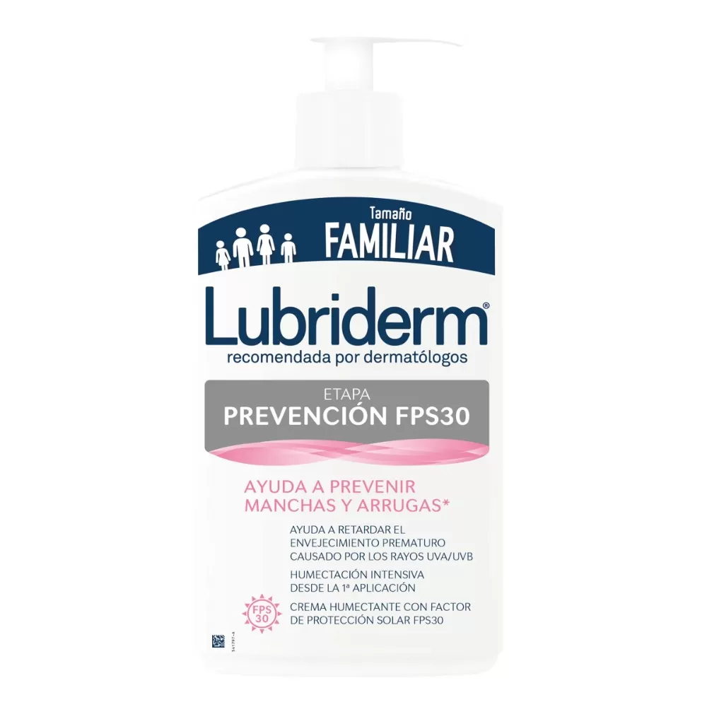 LUBRIDERM PREVENCION FPS 30 750 ML - Imagen 1