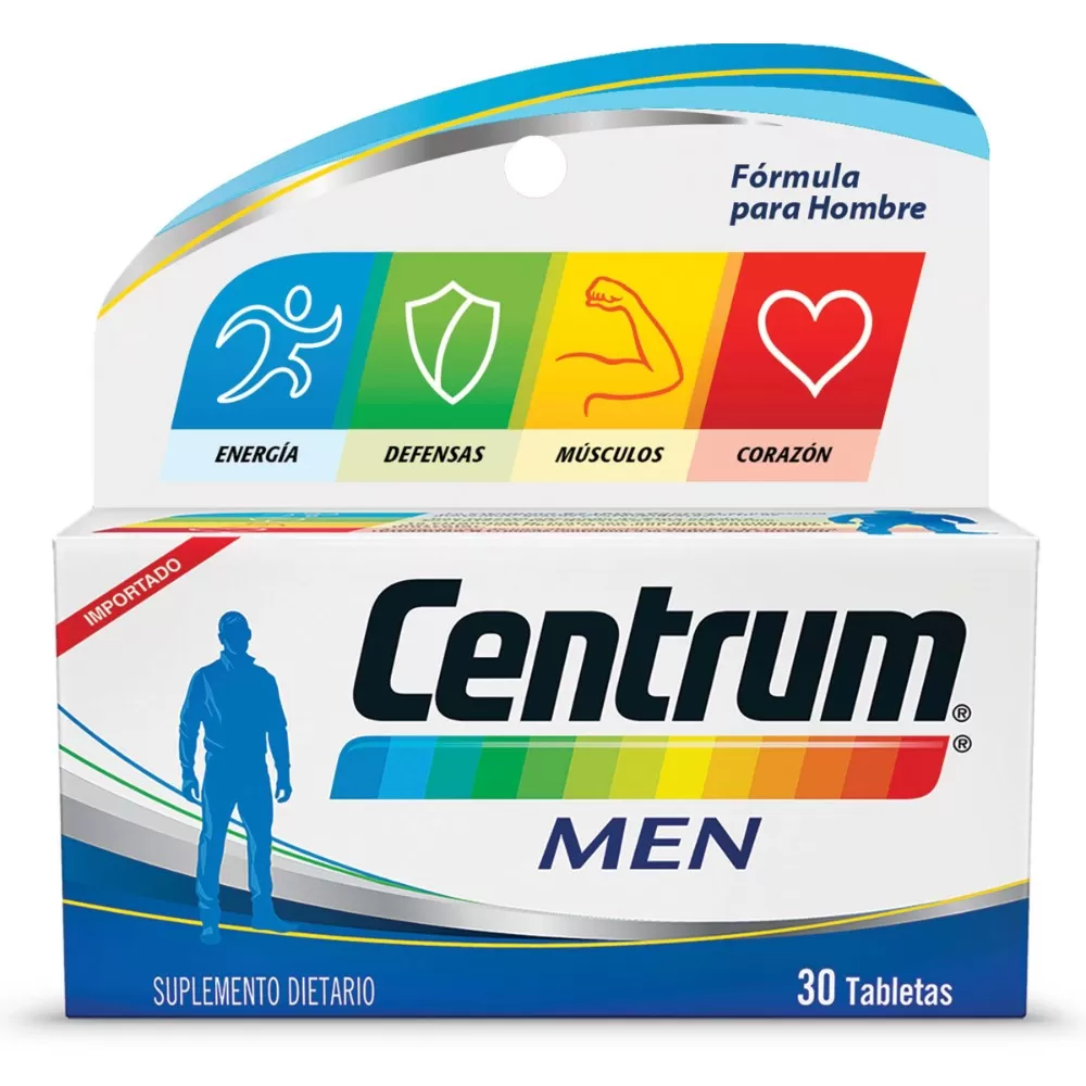 200037717.jpg CENTRUM MEN 30 TABLETAS - Imagen 1
