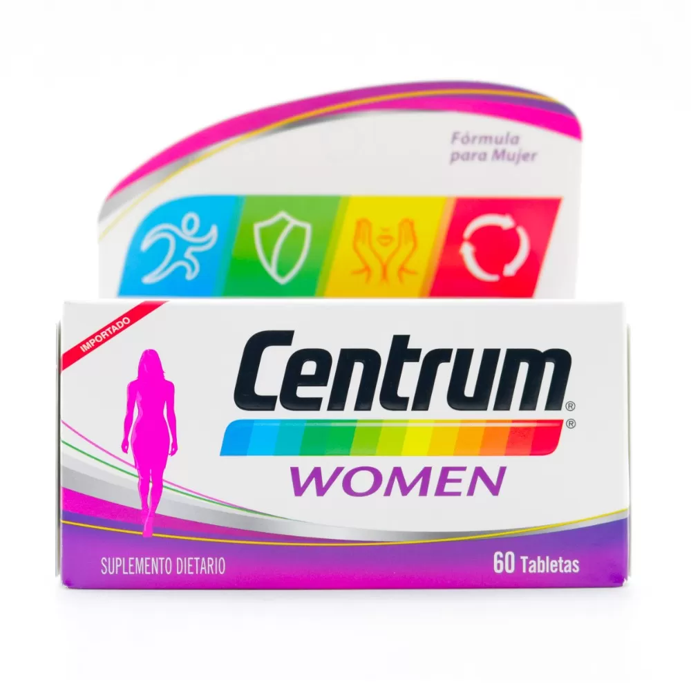 CENTRUM WOMEN 60 TABLETAS - Imagen 1