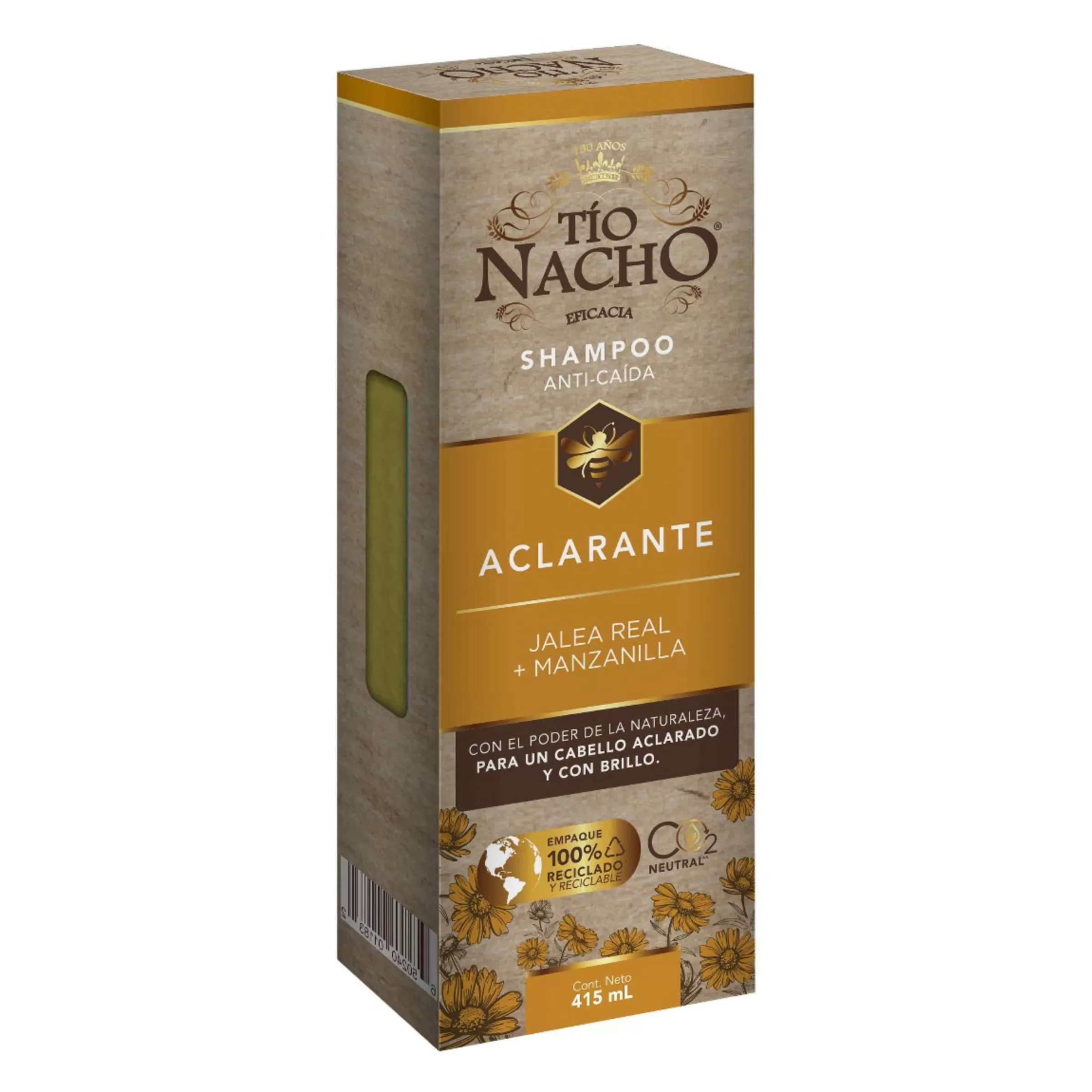 CHA.TIO NACHO ACLAR.J.REAL MAN.415ML - Imagen 1