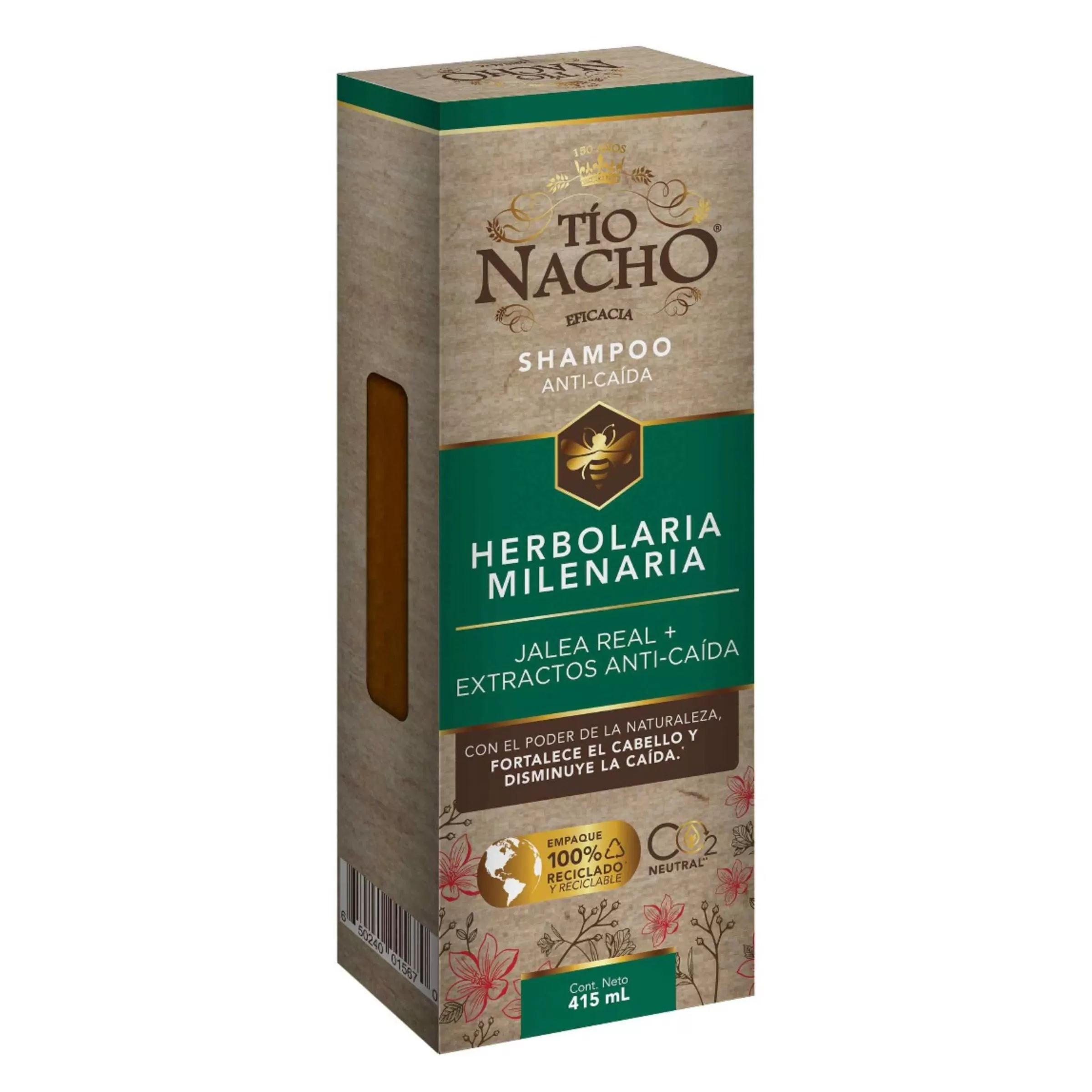 CHA.TIO NACHO HERBOLARIA MILEN.415ML - Imagen 1