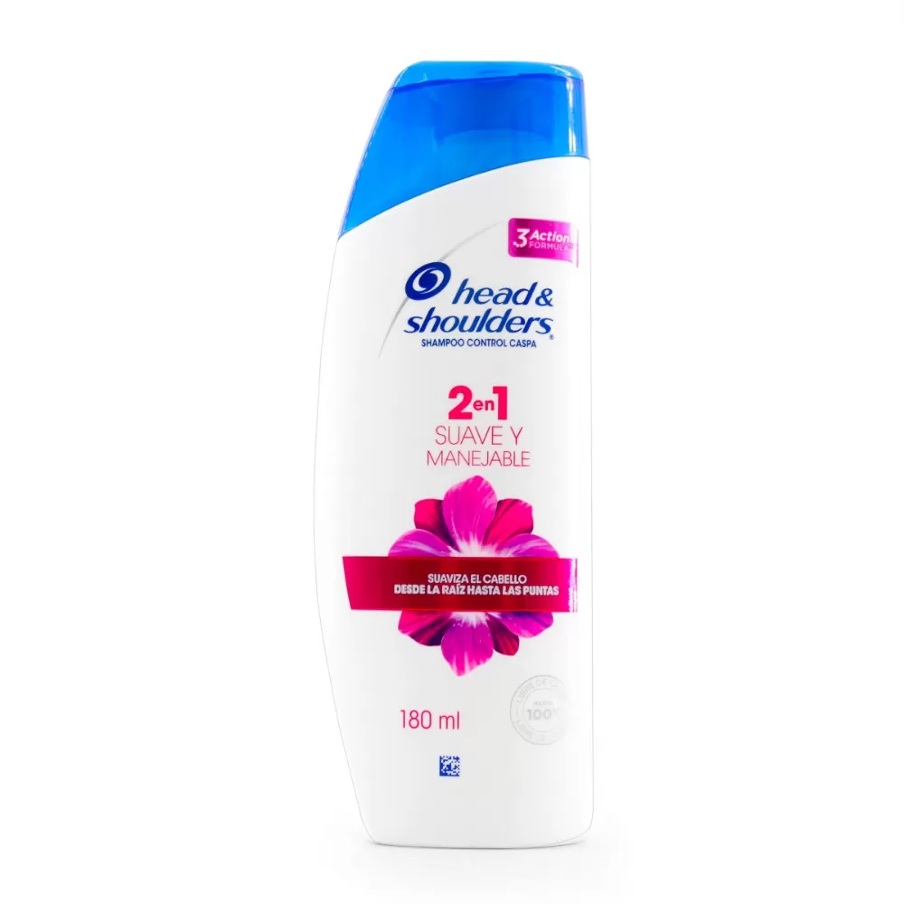CHA.HEAD-SHOULDERS 2 1 SUAVE MAN.180 ML - Imagen 1