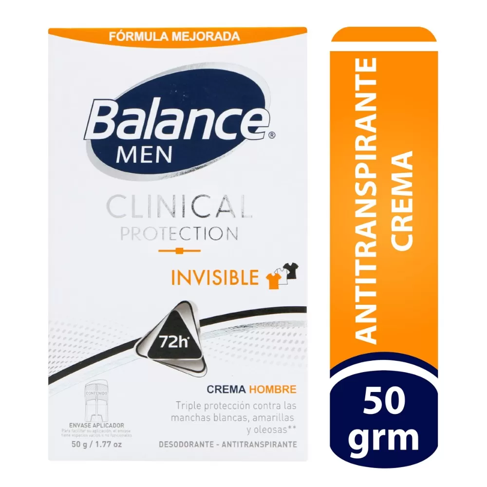 DTE BALANCE CREM CLINICAL INV. MEN 50GR - Imagen 1