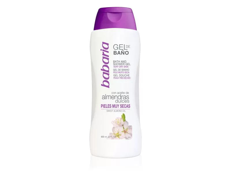 GEL BABARIA BANO ACEITE ALMENDRA 600 ML - Imagen 1