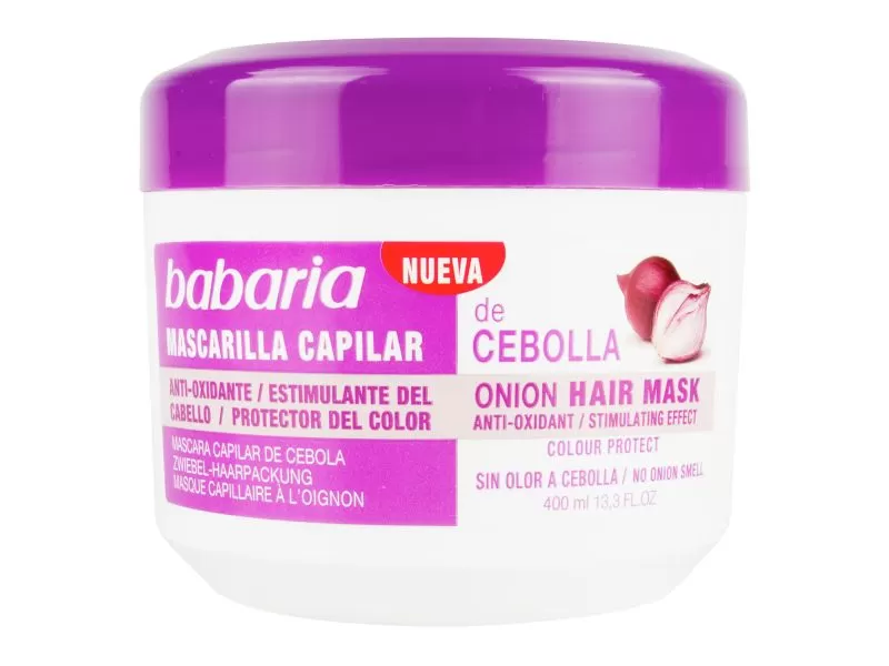 200038871.jpg MASCARILLA BABARIA CAPILAR CEBOLLA 400ML - Imagen 1
