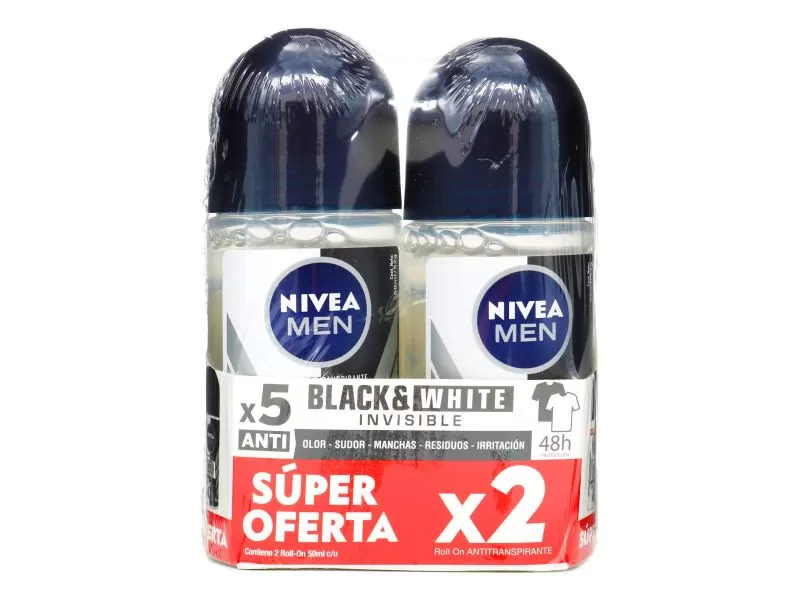 200039854.jpg 2 DTE.NIVEA ROL INV BLACK WHITE 50ML H - Imagen 1