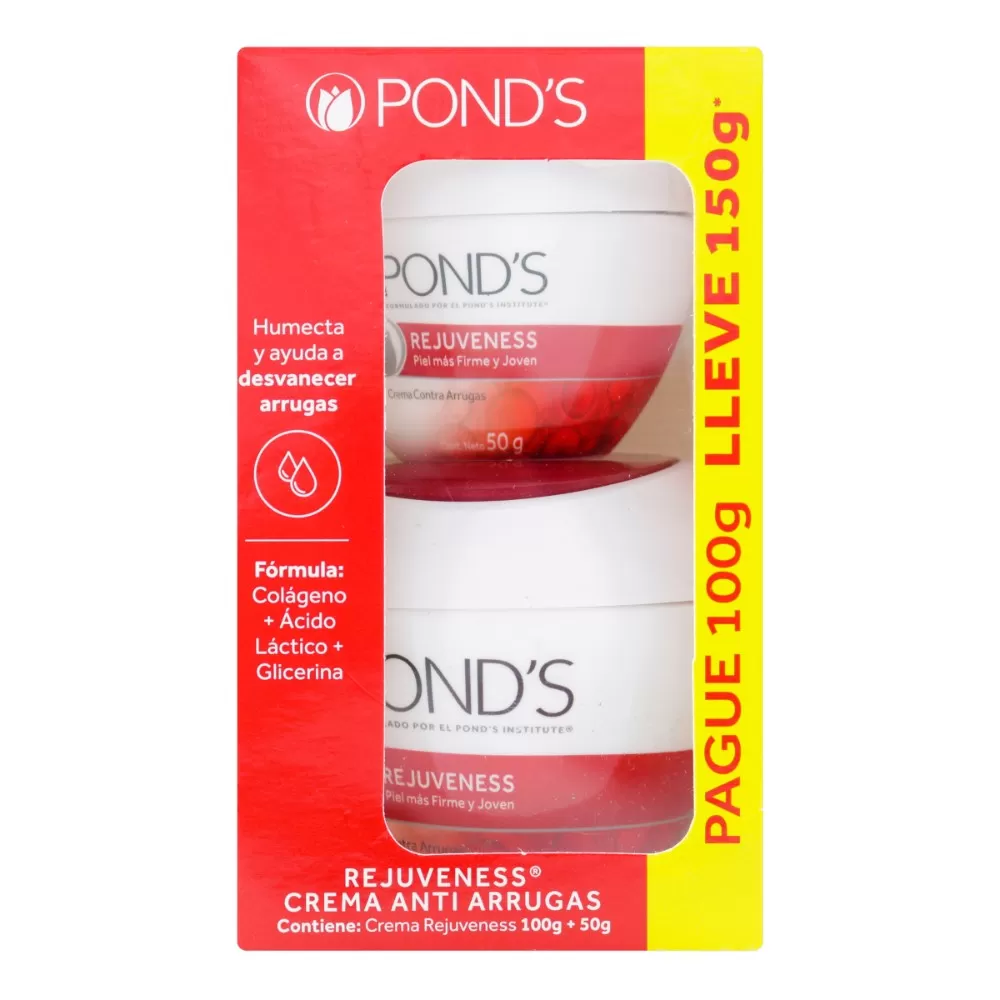 CREMA PONDS REJ.100GR+REJ 50GR P100LL150 - Imagen 1