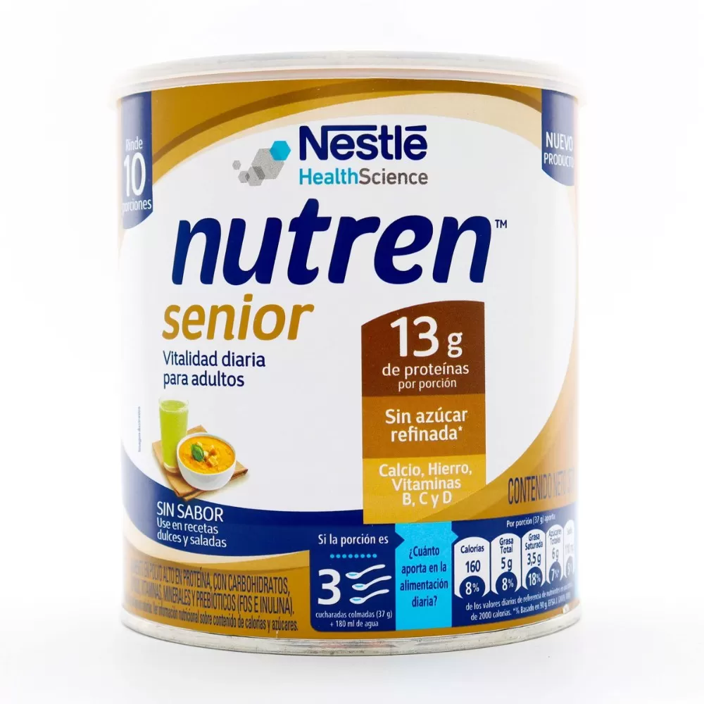 NUTREN SENIOR POLVO 370 GR EXC - Imagen 1