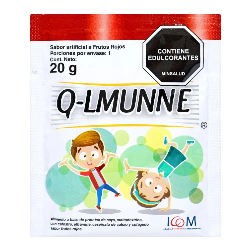 Q-LMUNNE FRUTOS ROJOS CAJA X 15 SBS ICOM - Imagen 1