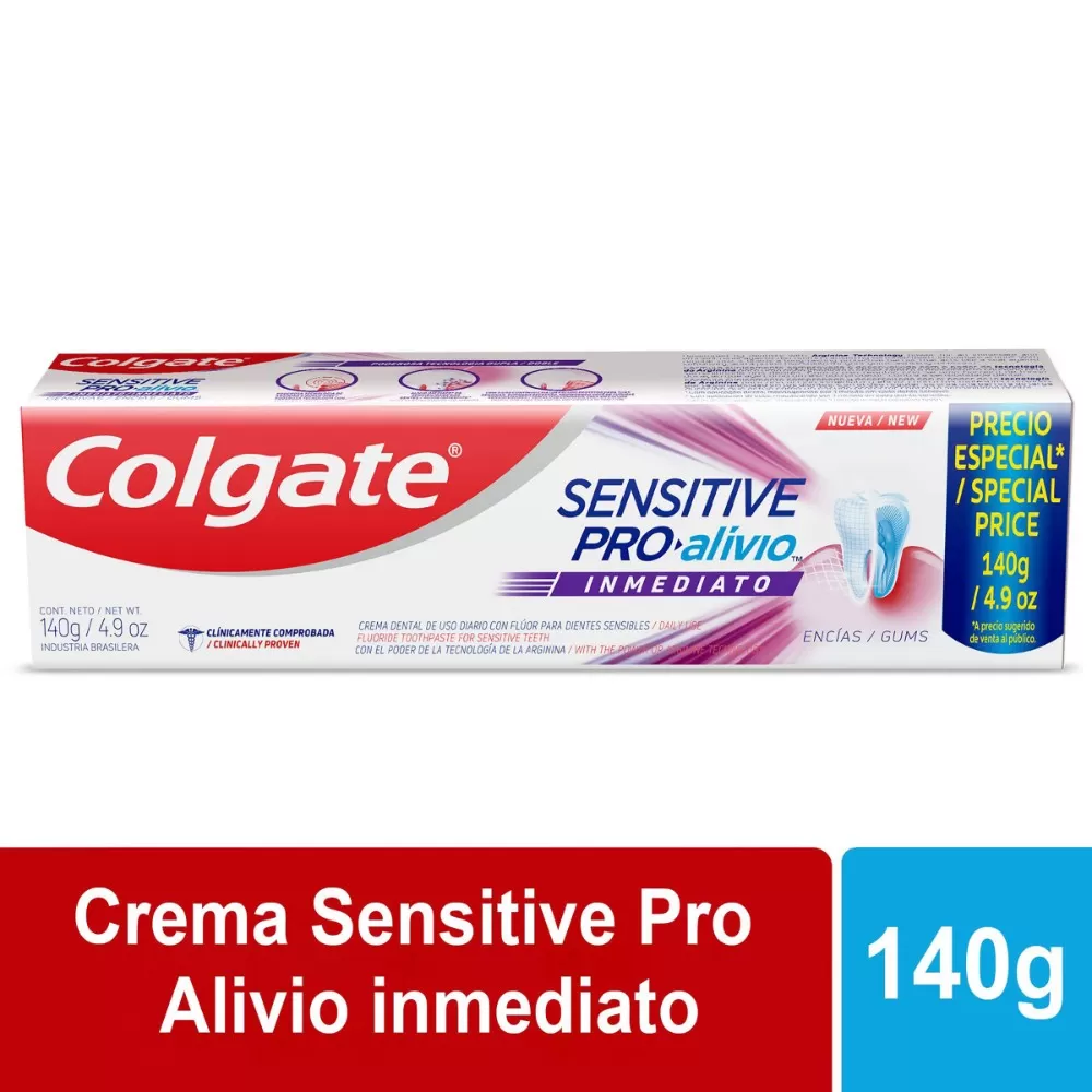 COLGATE SENS.PRO ALIVIO140G/93ML - Imagen 1