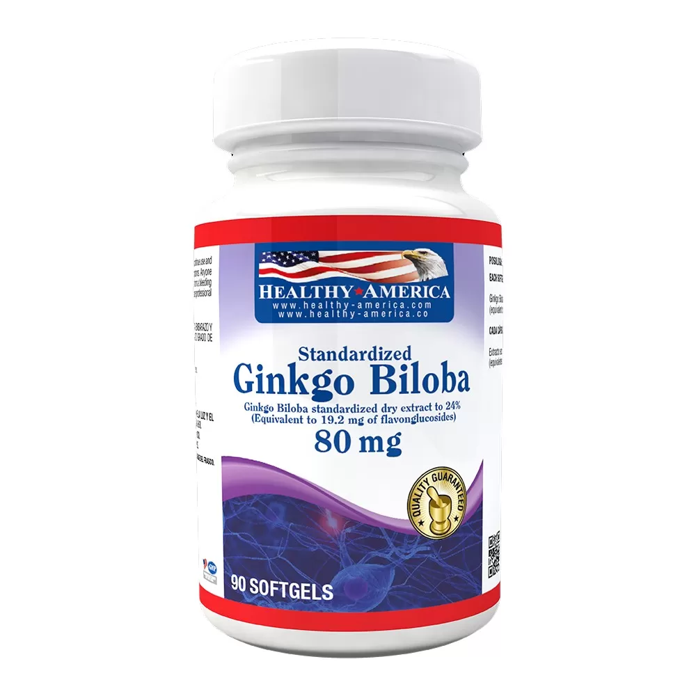 689.jpg GINKGO BILOBA 80 MG X 90 SOFT HEALTHY - Imagen 1